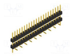 Connector: pin strips; pin header; male; PIN: 21; 2.54mm; SMT; 1x21