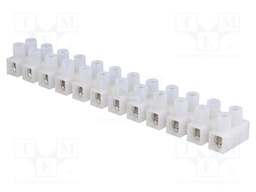 Terminal block; screw terminal; ways: 12; 6÷16mm2; terminals: 24