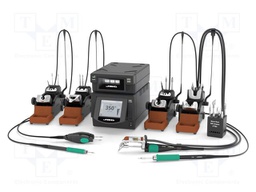 Soldering/desoldering station; 150W; 90÷450°C; 230VAC; ESD; Ch: 4