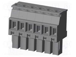 Connector: pluggable terminal block; plug; female; angled 90°