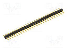 Connector: pin strips; pin header; male; PIN: 26; 2.54mm; SMT; 1x26