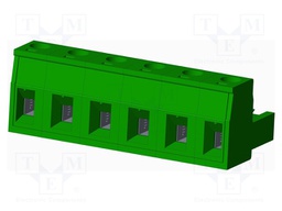Connector: pluggable terminal block; plug; female; straight; 12A