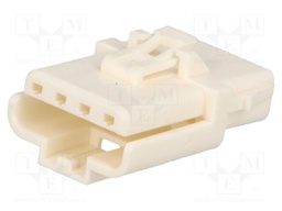 Plug; wire-wire; hermaphrodite; Ditto; 3mm; PIN: 4; for cable; 4.6A