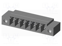 Connector: pluggable terminal block; socket; male; on PCBs