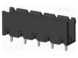 Connector: pluggable terminal block; socket; male; on PCBs