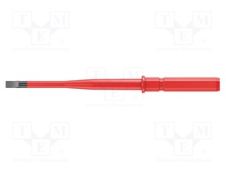 Interchangeable blade; slot; Size: 5,5x1,0mm; insulated,slim