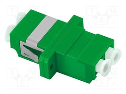 Transition: adapter; LC/APC,both sides; Connector colour: green