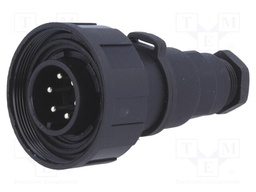 Connector: circular; plug; male; PIN: 6; Buccaneer Standard; IP68