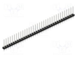 Connector: pin strips; pin header; male; PIN: 34; 2.54mm; THT; 1x34