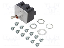 Switch: toggle; Pos: 2; 4PST; OFF-ON; 6A/230VAC; 20A/28VDC; -65÷71°C