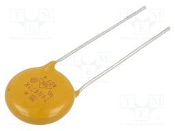 Varistor: zinc-oxide; THT; 300VAC; 385VDC; 470V; 4.5kA; 140J; 600mW