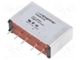 Filter: anti-interference; one-phase; 250VAC; Cx: 100nF; Cy: 2.2nF