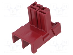 Connector: wire-wire/PCB; DF60; angled; female; for cable; plug