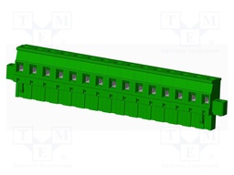 Connector: pluggable terminal block; plug; female; angled 90°