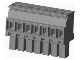 Connector: pluggable terminal block; plug; female; angled 90°