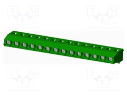 Connector: PCB terminal block; terminal; Plating: tinned; on PCBs