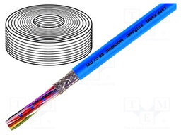 Wire; UNITRONIC® EB CY (TP); 4x2x0,75mm2; tinned copper braid