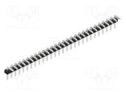 Connector: pin strips; pin header; male; PIN: 28; 2mm; THT; 1x28