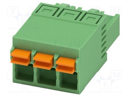 PCB connector, nominal cross section: 2.5 mm?, color: green,
