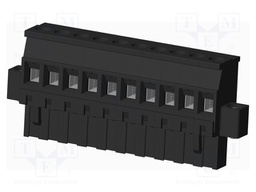 Connector: pluggable terminal block; plug; female; angled 90°