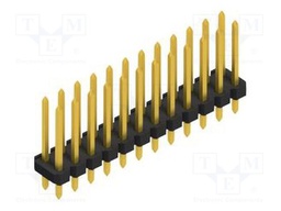 Connector: pin strips; pin header; male; PIN: 24; 2.54mm; THT; 2x12