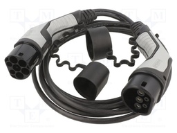 Cable: eMobility; 250V; 5kW; Type 2,both sides; IP44; 5m; 20A