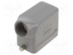 Enclosure: for Han connectors; Han HMC; size 10B; for cable; M25