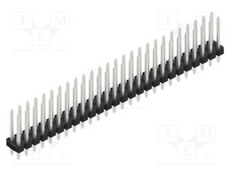 Connector: pin strips; pin header; male; PIN: 52; 2.54mm; THT; 2x26