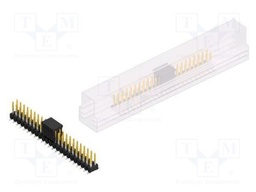 Connector: pin strips; pin header; male; PIN: 46; 2.54mm; SMT; 2x23
