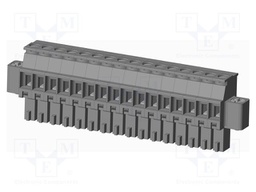 Connector: pluggable terminal block; plug; female; angled 90°