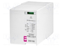 Cartridge for surge arrestor; Type 1+2+3; In 8/20us: 50kA; IP20