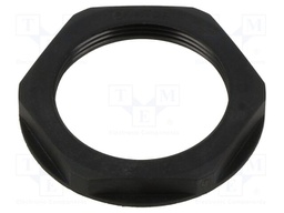Nut; M40; polyamide; 50mm; black; Thread: metric; SKINTOP® GMP-HF-M