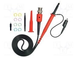 Probe: for oscilloscope; passive; 200MHz; 100: 1; 100MΩ/5pF(100: 1)