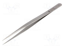 Tweezers; 140mm; for precision works; Blades: straight