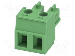 PCB connector, nominal cross section: 1.5 mm?, color: green,
