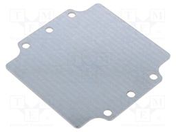 Mounting plate; galvanised steel; Series: EUROMAS