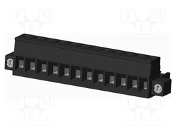 Connector: pluggable terminal block; plug; female; straight; 5mm