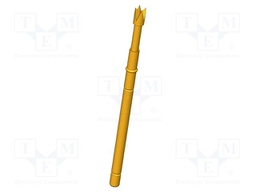 Test needle; Operational spring compression: 4mm; 5A; Ø: 1.8mm