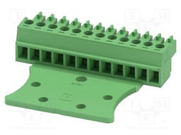 PCB connector, nominal cross section: 1.5 mm?, color: green,