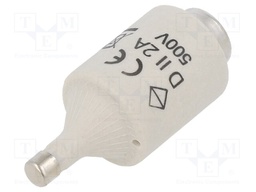 Fuse: fuse; gG,quick blow; 2A; 500VAC; DII