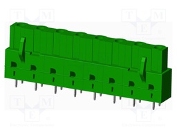 Connector: pluggable terminal block; socket; female; straight
