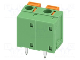 PCB terminal block, nominal current: 17.5 A, rated voltage (