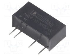 Converter: DC/DC; 2W; Uin: 10.8÷13.2V; 12VDC; Iout: 167mA; SIP7; 2.4g