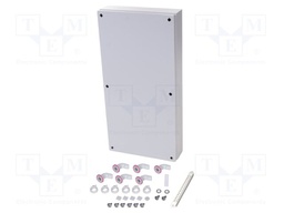 Enclosure: multipurpose; X: 400mm; Y: 800mm; Z: 120mm; KX; light grey