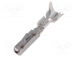 Contact; female; 0.63mm; tinned; 0.2÷0.35mm2; 24AWG÷22AWG; MPQ