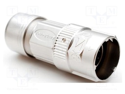 "Female cable connector;  12 pole;  quick locking;  straight;  I