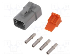 Connector: wire-wire; ATP; plug; female; Size: 12; 14AWG÷12AWG; 25A