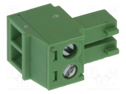 Pluggable terminal block
