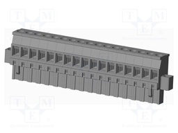 Connector: pluggable terminal block; plug; female; angled 90°