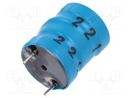 INDUCTOR, 220UH, 10%, 1.8A, RADIAL